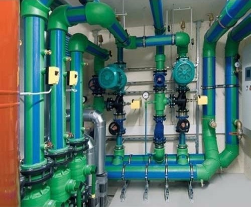 Chilled Water System Pipes